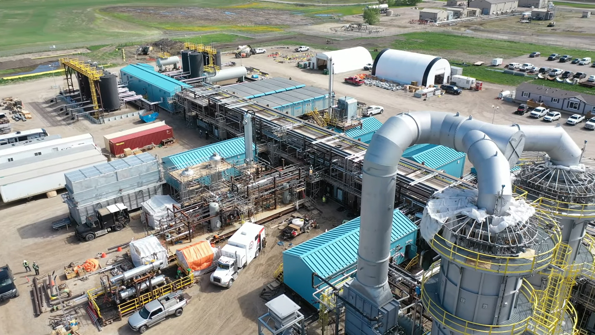 Rocky Mountain Gas-to-Liquid Plant - Electrical Island by IMG